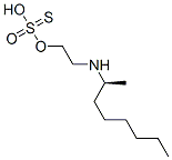 Thiosulfuric acid S-[2-[(1-methylheptyl)amino]ethyl] ester