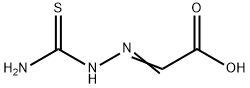 Acetic acid,2-[2-(aminothioxomethyl)hydrazinylidene]-