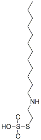 Thiosulfuric acid hydrogen S-[2-(dodecylamino)ethyl] ester