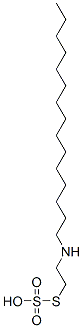 Thiosulfuric acid hydrogen S-[2-(pentadecylamino)ethyl] ester