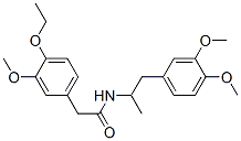 N-[2-(3,4-dimethoxyphenyl)-1-methylethyl]-4-ethoxy-3-methoxyphenylacetamide