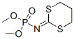 N-(1,3-Dithian-2-ylidene)amidophosphoric acid dimethyl ester