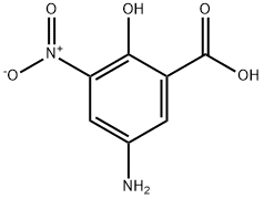 5-氨基-2-羟基-3-硝基-苯甲酸