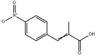 2-Methyl-3-(4-nitrophenyl)propenoic acid