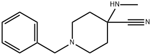 1-benzyl-4-(methylamino)piperidine-4-carbonitrile