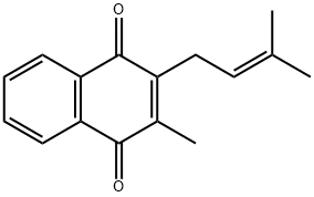 2-Methyl-3-(3-methyl-2-butenyl)-1,4-naphthalenedione