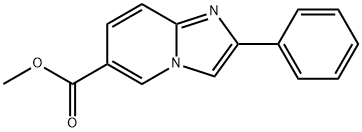 2-苯基咪唑并[1,2-A]吡啶-6-甲酸甲酯