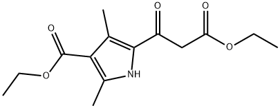 5-(3-乙氧基-3-氧代丙酰基)-2,4-二甲基-1H-吡咯-3-羧酸乙酯