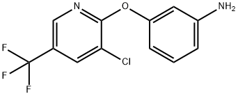 3-[3-Chloro-5-(trifluoromethyl)pyridin-2-yloxy]aniline 97%