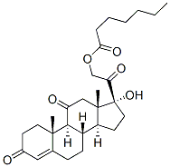 17,21-dihydroxypregn-4-ene-3,11,20-trione 21-heptanoate