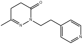 4,5-Dihydro-6-methyl-2-[2-(4-pyridyl)ethyl]-3(2H)-pyridazinone