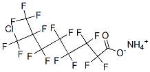 ammonium 8-chlorohexadecafluoro-7-methyloctanoate