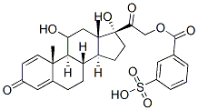 prednisolone 21-3-sulfobenzoate