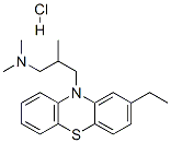 2-ethyl-N,N,beta-trimethyl-10H-phenothiazine-10-propylamine monohydrochloride