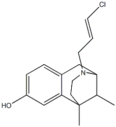 3-chlorallyl-2'-hydroxy-5,9-dimethyl-6,7-benzomorphan