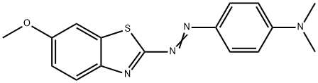 4-[(6-methoxybenzothiazol-2-yl)azo]-N,N-dimethylaniline