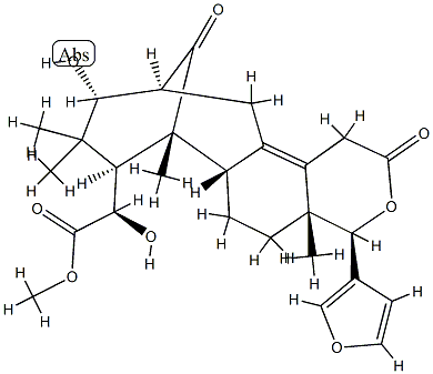(αR,4R)-4-(3-Furyl)-1,4,4a,5,6,6aβ,7,8,9,10,11,12-dodecahydro-α,10α-dihydroxy-4aβ,7,9,9-tetramethyl-2,13-dioxo-7β,11β-methano-2H-cycloocta[f][2]benzopyran-8β-acetic acid methyl ester