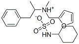 (+)-furfurylmethyl(alpha-methylphenethyl)ammonium cyclohexylsulphamate
