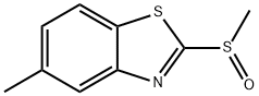 Benzothiazole, 5-methyl-2-(methylsulfinyl)- (7CI,8CI)