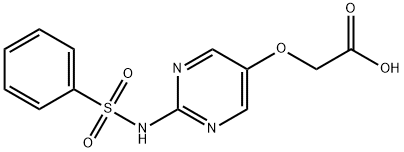 N-(5-Carboxymethoxy-2-pyrimidinyl)benzenesulfonamide