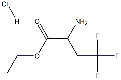 ethyl 2-amino-4,4,4-trifluorobutanoate hydrochloride