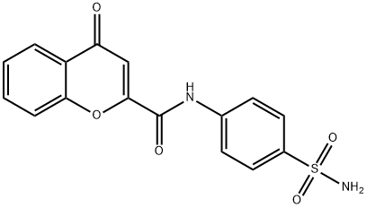 4-Oxo-N-(4-sulfamoylphenyl)-4H-1-benzopyran-2-carboxamide