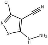 3-chloro-5-hydrazinylisothiazole-4-carbonitrile