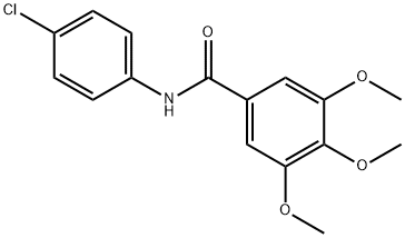 N-(4-chlorophenyl)-3,4,5-trimethoxybenzamide