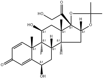 (6,11,16a)-9-Fluoro-6,11,21-trihydroxy-16,17-[(1-methylethylidene)bis(oxy)]-pregna-1,4-diene-3,20-dione