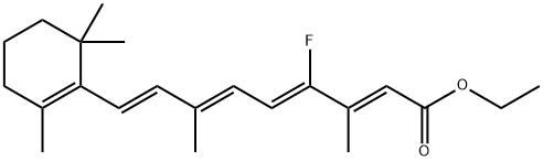 ethyl (2E,4Z,6Z,8E)-4-fluoro-3,7-dimethyl-9-(2,6,6-trimethyl-1-cyclohe xenyl)nona-2,4,6,8-tetraenoate