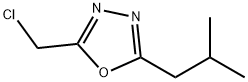 2-(CHLOROMETHYL)-5-ISOBUTYL-1,3,4-OXADIAZOLE