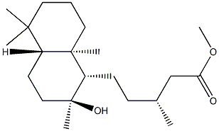 (1S,4aβ,βR)-Decahydro-2β-hydroxy-β,2,5,5,8aα-pentamethyl-1α-naphthalenepentanoic acid methyl ester