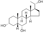 5 beta-pregnane-3 alpha,6 alpha,20 alpha-triol