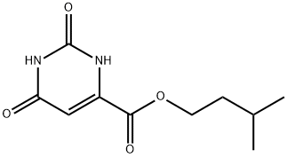4-PyriMidinecarboxylic acid, 1,2,3,6-tetrahydro-2,6-dioxo-, 3-Methylbutyl ester