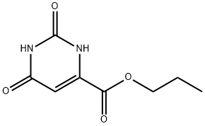 4-PyriMidinecarboxylic acid, 1,2,3,6-tetrahydro-2,6-dioxo-, propyl ester
