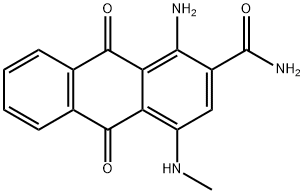 1-amino-9,10-dihydro-4-(methylamino)-9,10-dioxoanthracene-2-carboxamide