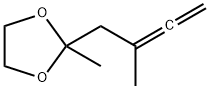 1,3-Dioxolane,  2-methyl-2-(2-methyl-2,3-butadienyl)-  (7CI,8CI,9CI)