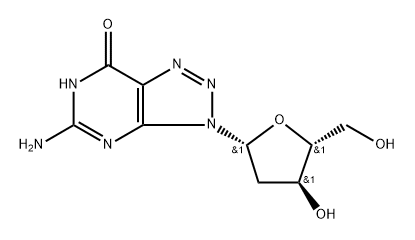 7H-1,2,3-Triazolo[4,5-d]pyrimidin-7-one, 5-amino-3-(2-deoxy-β-D-erythro-pentofuranosyl)-3,6-dihydro-