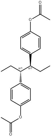 [4-[(3R,4S)-4-(4-acetyloxyphenyl)hexan-3-yl]phenyl] acetate