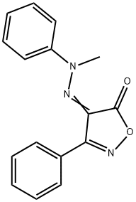 3-Phenyl-4-(N-methylphenylhydrazono)isoxazol-5-one