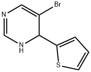 5-bromo-6-thiophen-2-yl-1,6-dihydro-pyrimidine