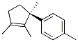 1-Methyl-4-[(S)-1,2,3-trimethyl-2-cyclopenten-1-yl]benzene