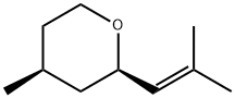 4-methyl-2-(2-methylprop-1-enyl)oxane