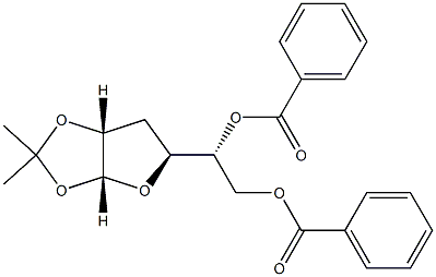 5-O,6-O-Dibenzoyl-1-O,2-O-isopropylidene-3-deoxy-α-D-ribo-hexofuranose