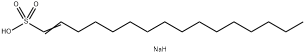 sodium hexadec-1-ene-1-sulphonate