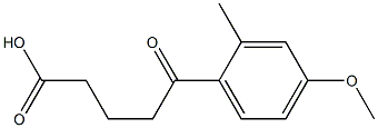 5-(4-METHOXY-2-METHYLPHENYL)-5-OXOVALERIC ACID