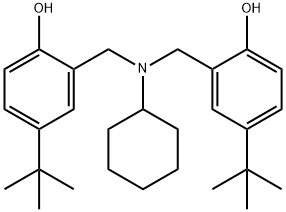 2-[[cyclohexyl-[(2-hydroxy-5-tert-butyl-phenyl)methyl]amino]methyl]-4- tert-butyl-phenol