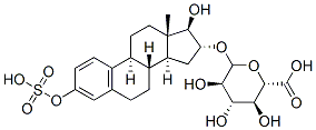 estriol 3-sulfate 16-glucuronide