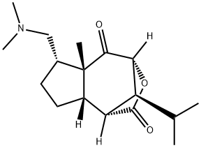 (1R,8aα,9S)-6β-[(Dimethylamino)methyl]-1,5a,6,7,8,8a-hexahydro-5aα-methyl-9-isopropyl-1,4α-methano-2H-cyclopent[d]oxepine-2,5(4H)-dione