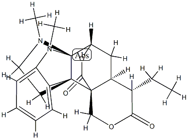 (4aS)-4β-Ethyl-4,4a,5,6-tetrahydro-7,16-dimethyl-1H,3H,7H-6α,11cα-(epoxymethano)-6aα,11bα-(iminoethano)pyrano[4,3-c]carbazole-3,12-dione